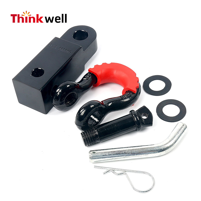 4X4 Off-Road อุปกรณ์เสริม D Ring Shackle Hitch Receiver 